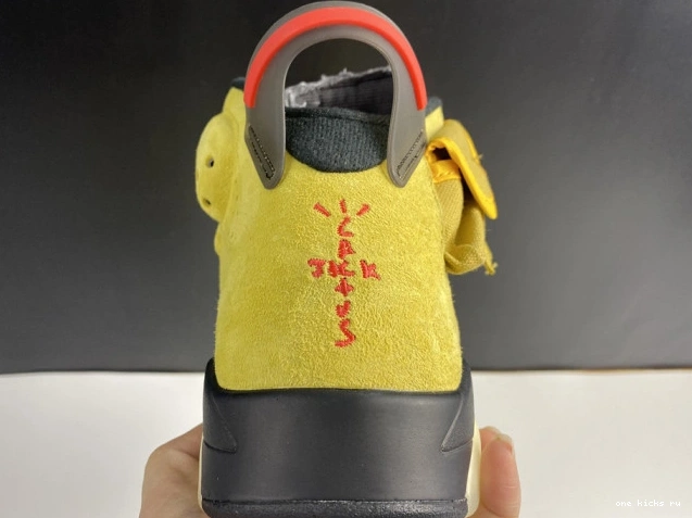 Chep Onekick AIR X TRAVIS SCOTT YELLOW JORDAN CN1084-300 6 0612